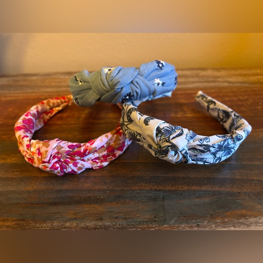 Floral Knotted Headbands J Crew Women